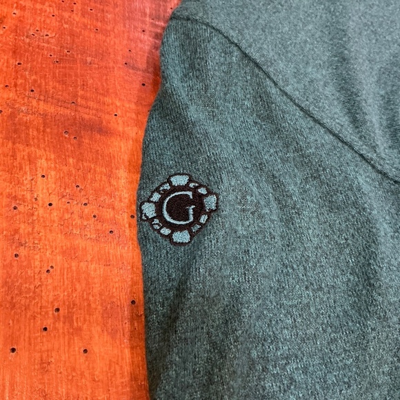 Straight Down Men’s Teal Quarter Zip Pullover Sweatshirt XL Golf Activewear - Picture 5 of 11